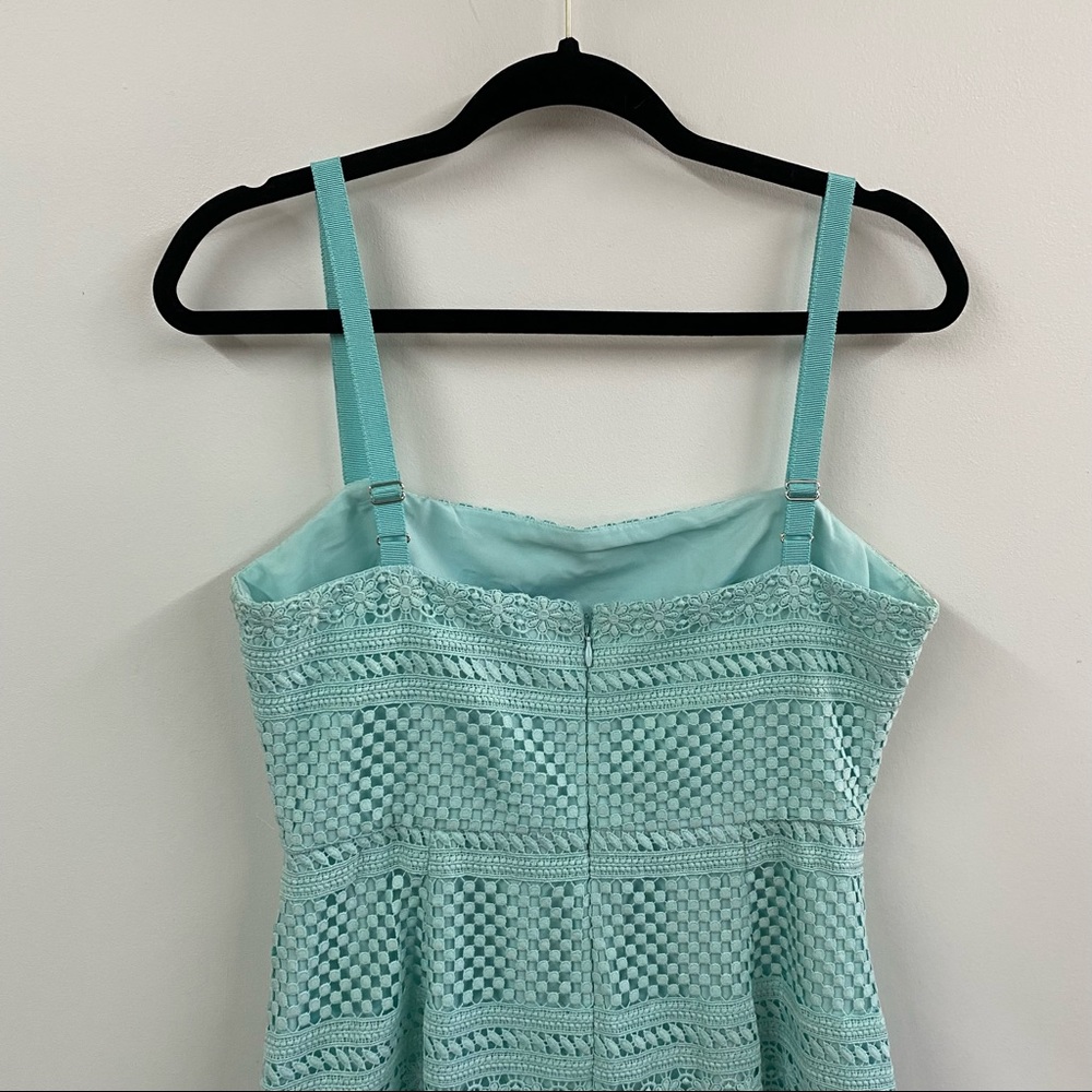 J. Crew Geometric Lace Midi Dress - Picture 11 of 16